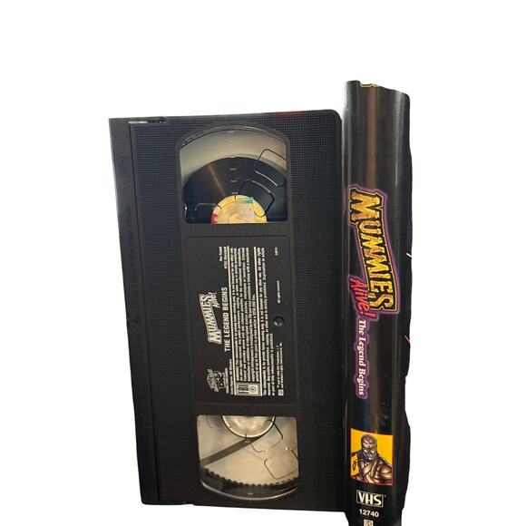 Mummies Alive Vol 1. The Legend Begins VHS clamshell dic 1998 Vtg retro tv - Picture 3 of 3